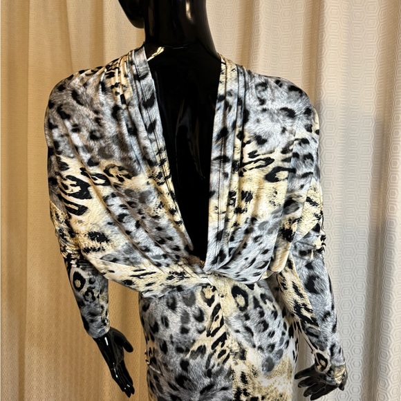 Sabora animal print long dress - Picture 4 of 5